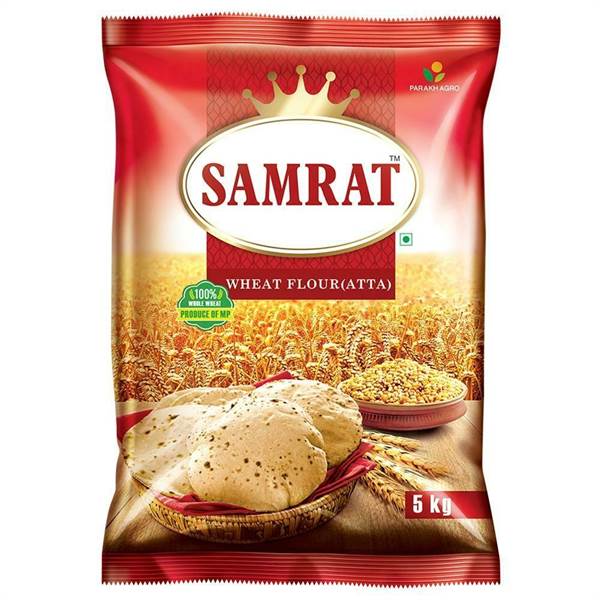 Samrat MP Chakki Wheat Atta 5 Kg